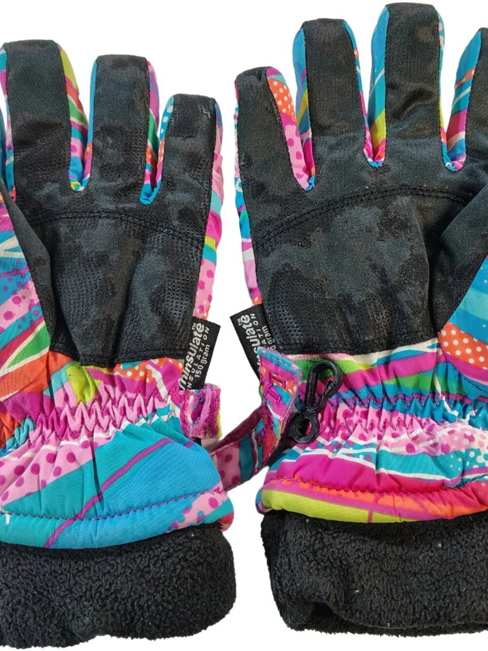 Children's Unisex Colorful Thinsulate 150gm Snow Gloves
